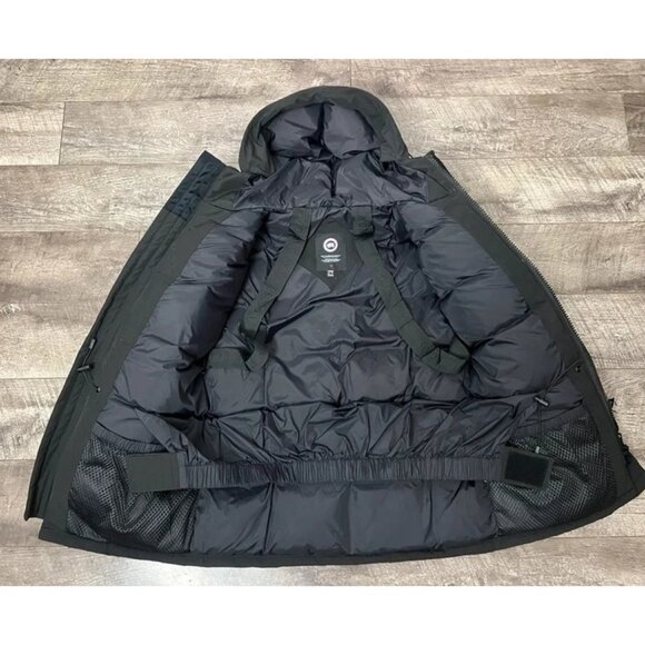 Canada Goose Men's Black Expedition Parka with Fur Trim - Picture 3 of 12